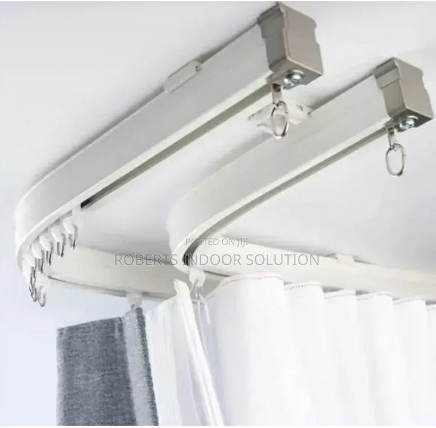 Straight Single Curtain Rails