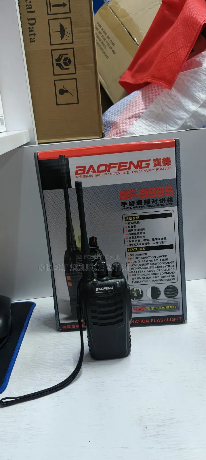 Stay Connected Anywhere With the Bf-888s Portable Two-Way Radio ( 2pcs
