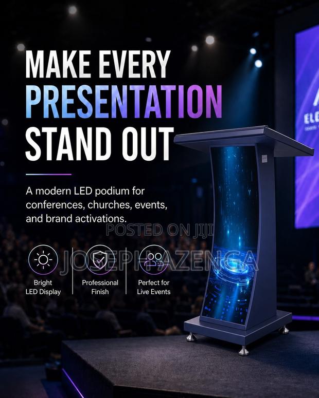 Led Podium Stand for Hire in Nairobi