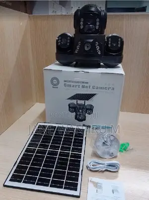 Quality VTS-29 Triple Lens 4g Solar CCTV Camera