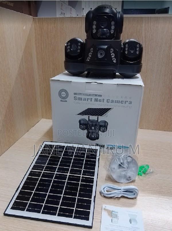 Quality VTS-29 Triple Lens 4g Solar CCTV Camera - main view