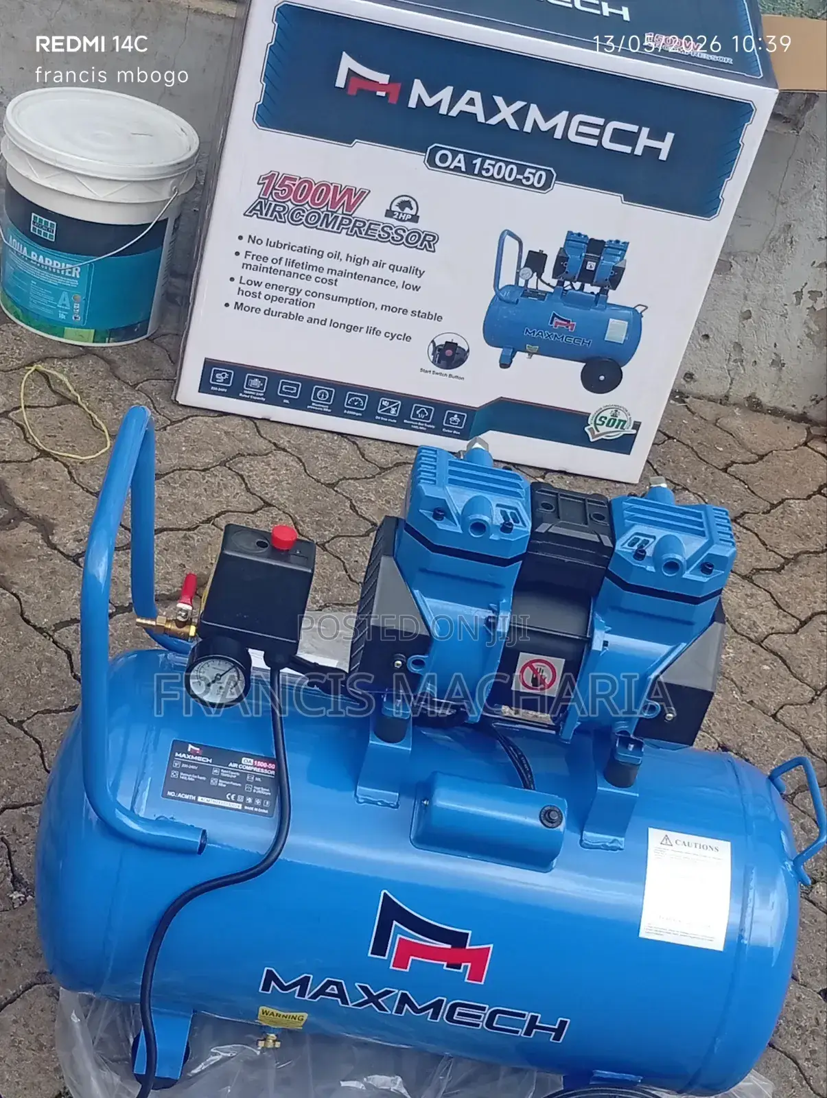 Silent Compressor 50l