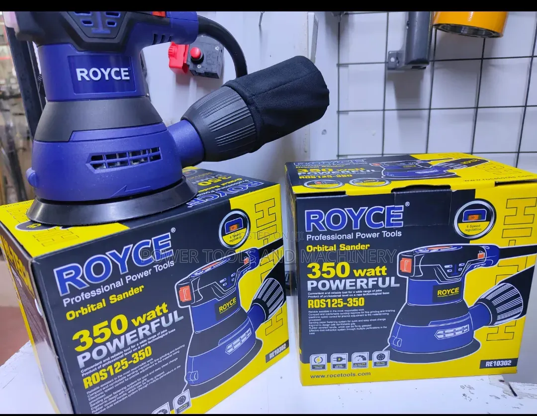 Powerful Royce Random Orbital Sander 5"