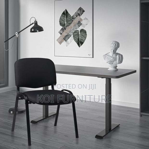 Office Chair : L12 Black Tosca Visitor Office Chair