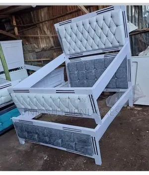 White Wood Bed 5x6