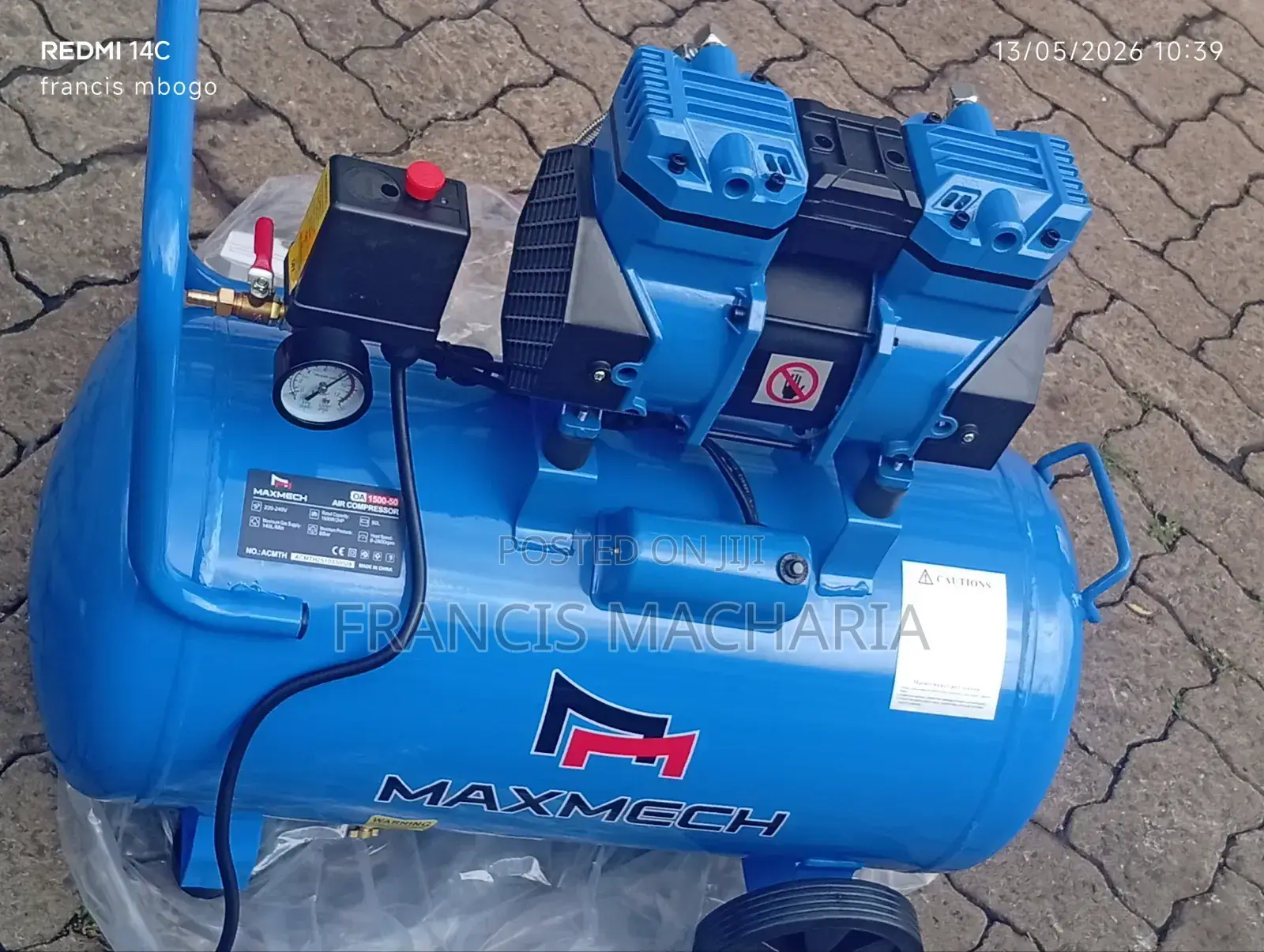 25l Maxmech Compressor Silent