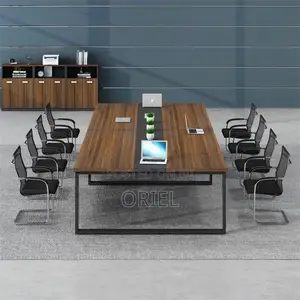 Office Boardroom Table : Office Wooden Top Conference Meeting Table.