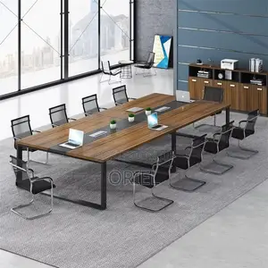 Office Boardroom Table : Office Wooden Top Conference Meeting Table.
