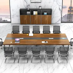 Office Boardroom Table : Office Wooden Top Conference Meeting Table.