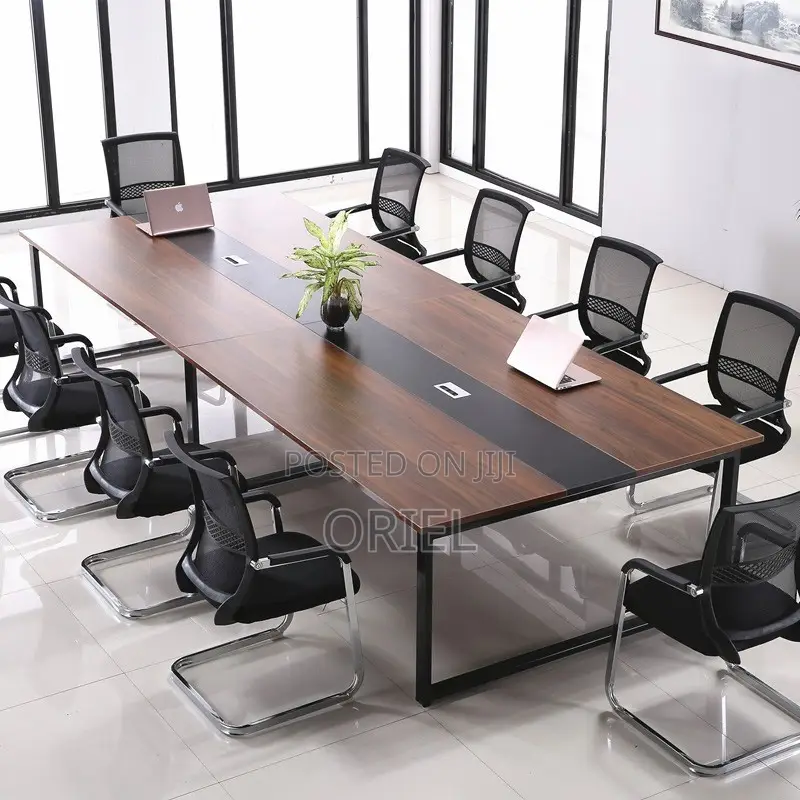 Office Boardroom Table : Office Wooden Top Conference Meeting Table.