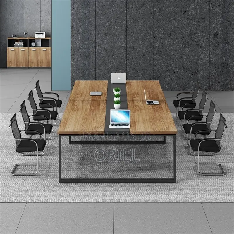 Office Boardroom Table : Office Wooden Top Conference Meeting Table.