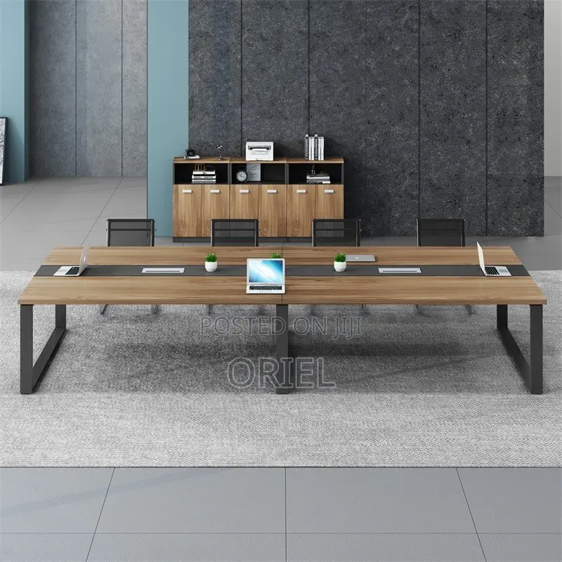 Office Boardroom Table : Office Wooden Top Conference Meeting Table.
