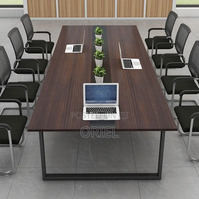 Office Boardroom Table : Office Wooden Top Conference Meeting Table.