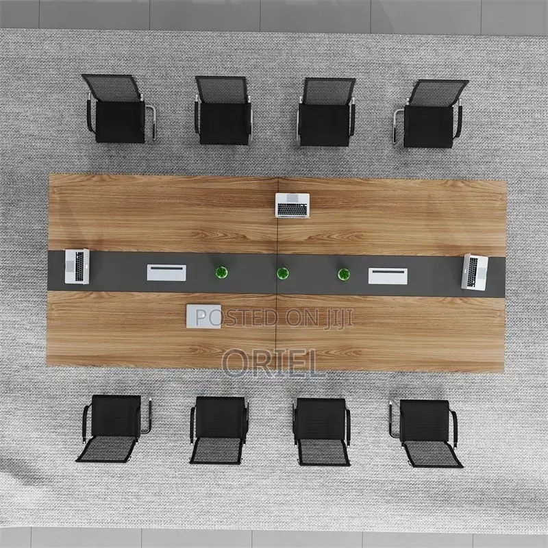 Office Boardroom Table : Office Wooden Top Conference Meeting Table.