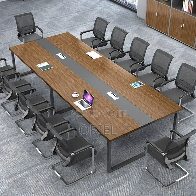 Office Boardroom Table : Office Wooden Top Conference Meeting Table.