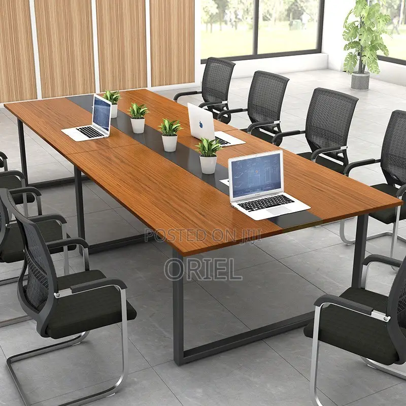 Office Boardroom Table : Office Wooden Top Conference Meeting Table.