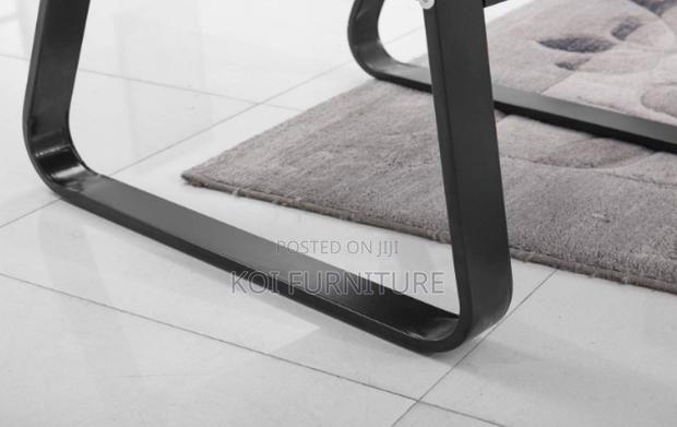 Office Sofa : B78 Black 5-Seater Office Waiting Sofa Set - thumbnail 6