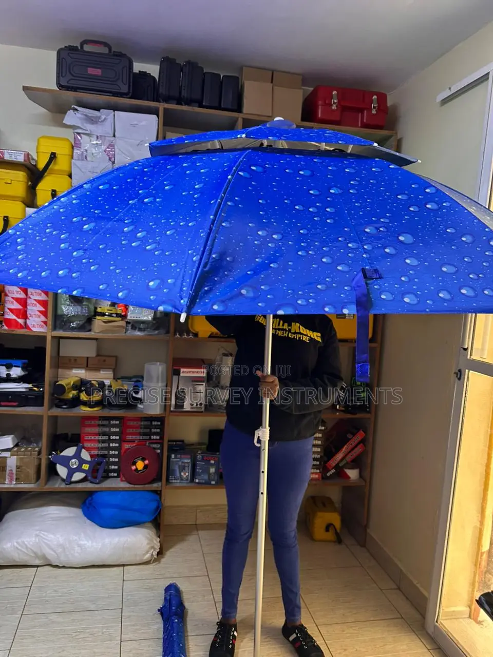Heavy Duty Field Survey Umbrella