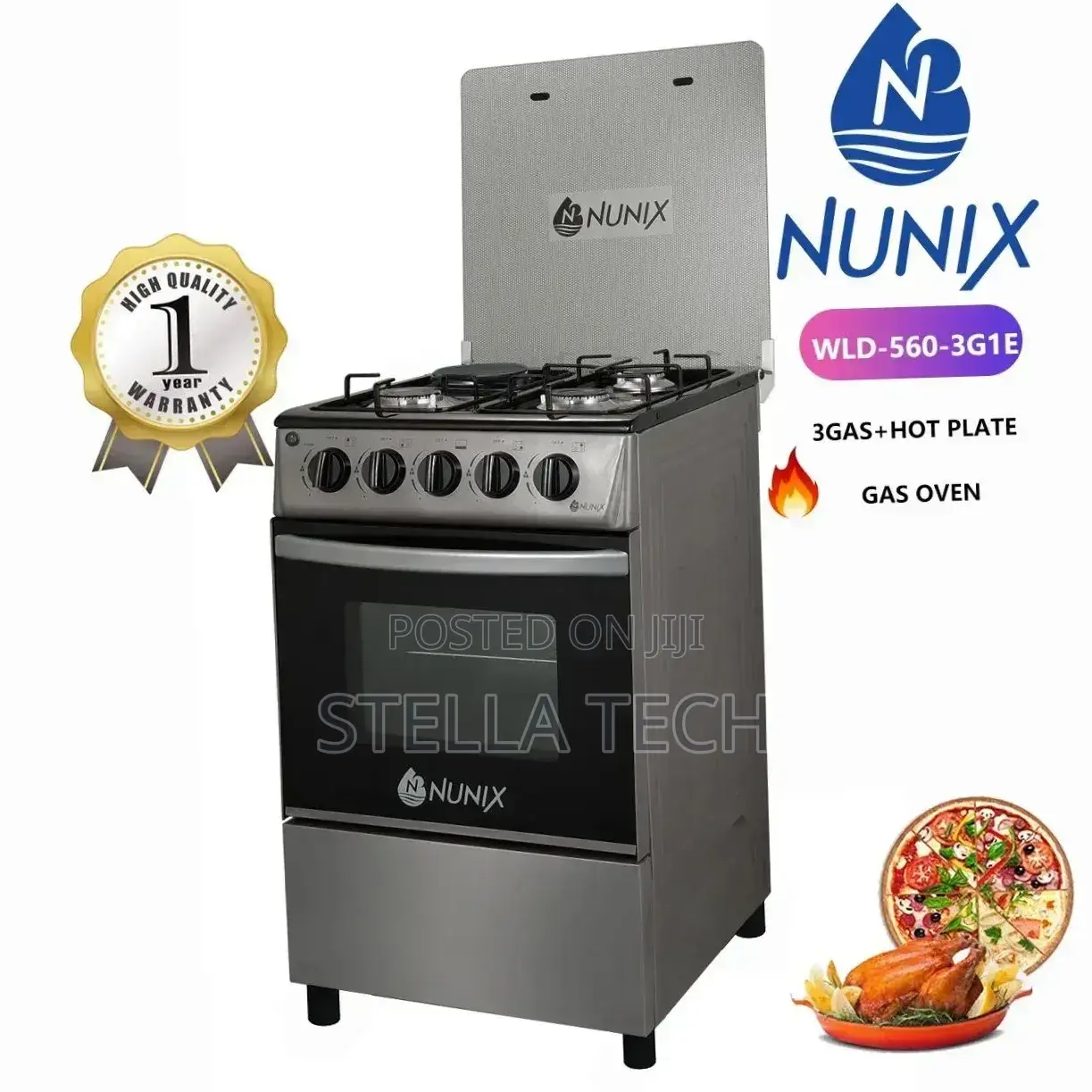 New Model 50*55 Nunix 3+1 Standing Cooker