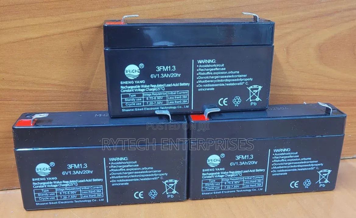 500kg Crane Scale Battery 6v/1.3ah