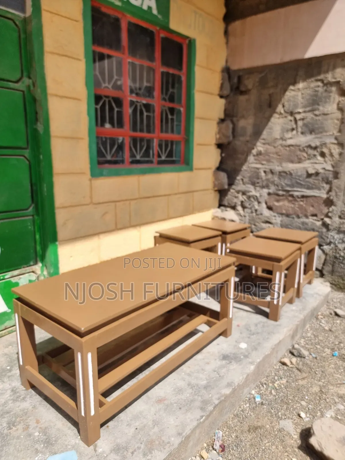 Brown Coffee Table Set
