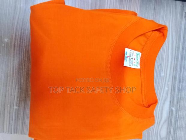 Bright Orange Premium Cotton T-Shirt