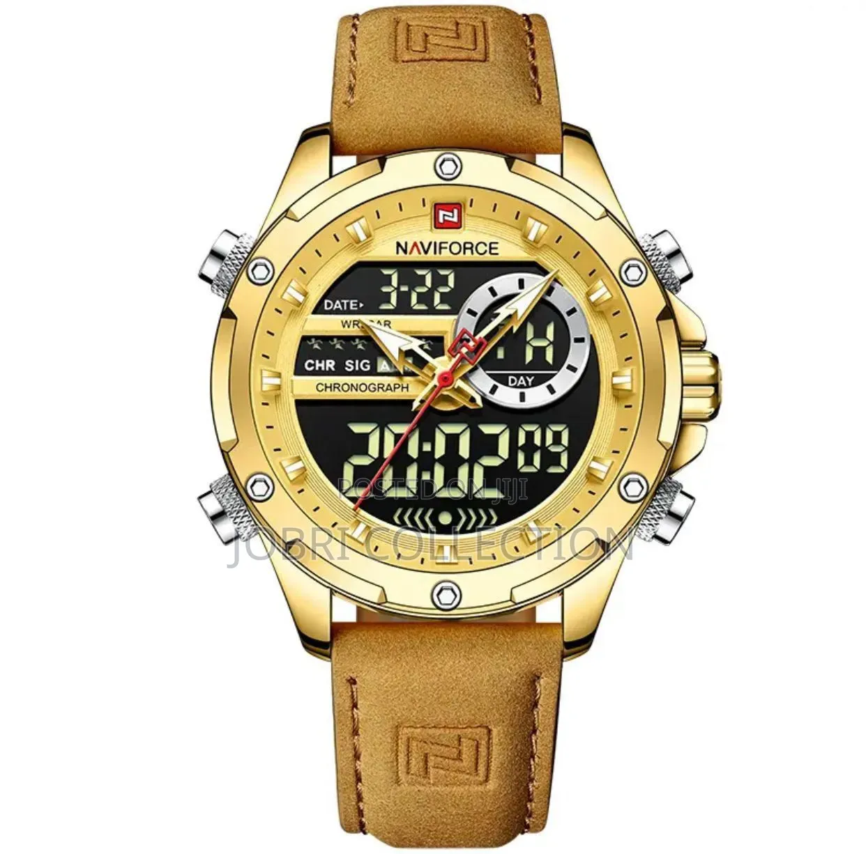 Naviforce Gents Leather Watch