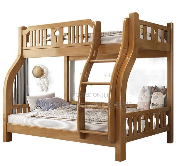 Double Decker: Durable Solid Wood Double Bunk Bed - thumbnail 3