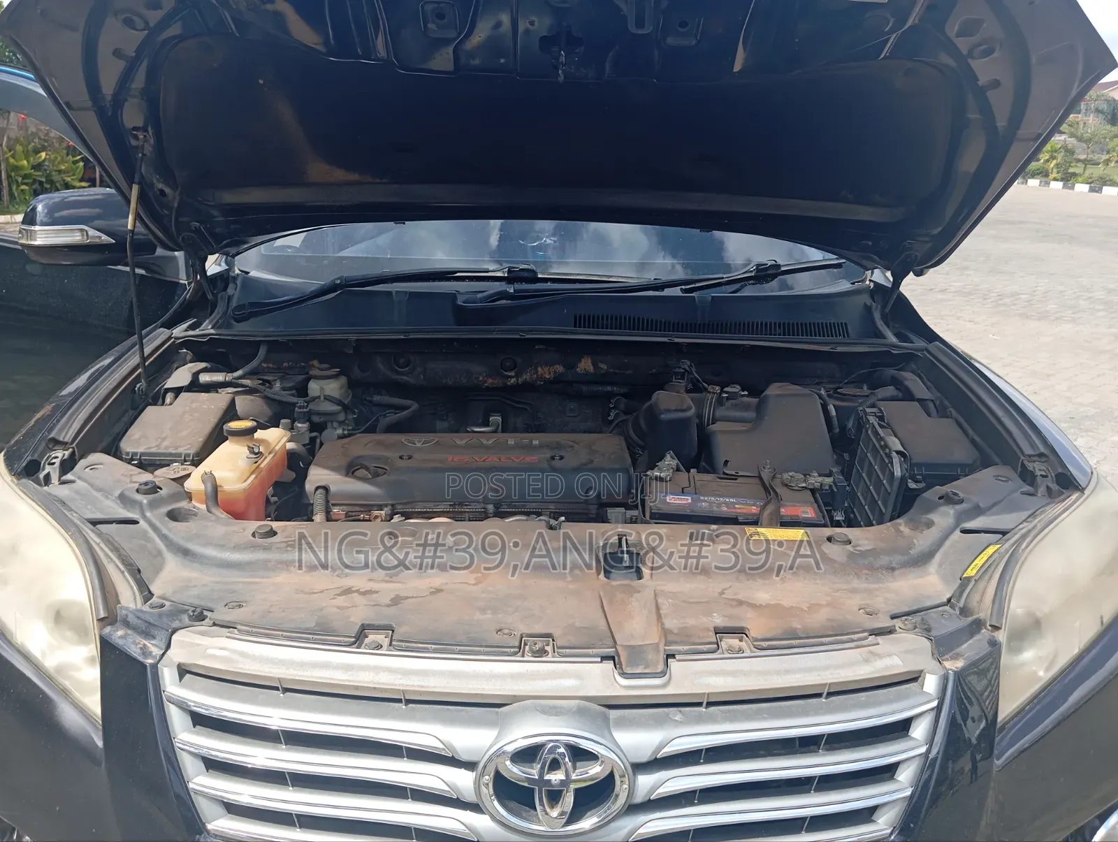 Toyota Vanguard 2013 Black
