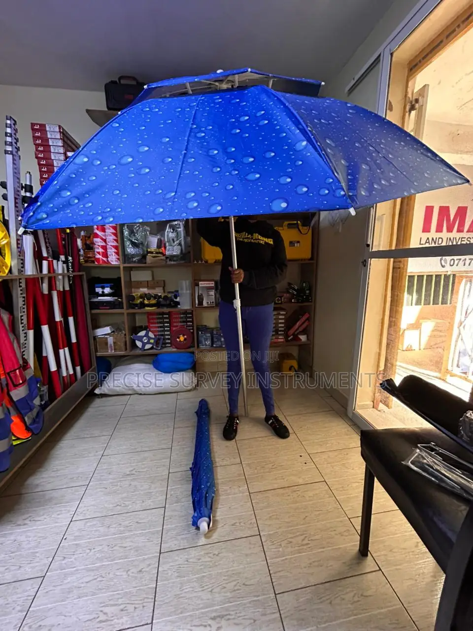 Construction Site Survey Umbrella