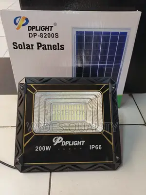 Automatic Solar Floodlight/Dplight 200w Solar-Powered Led Floodlight