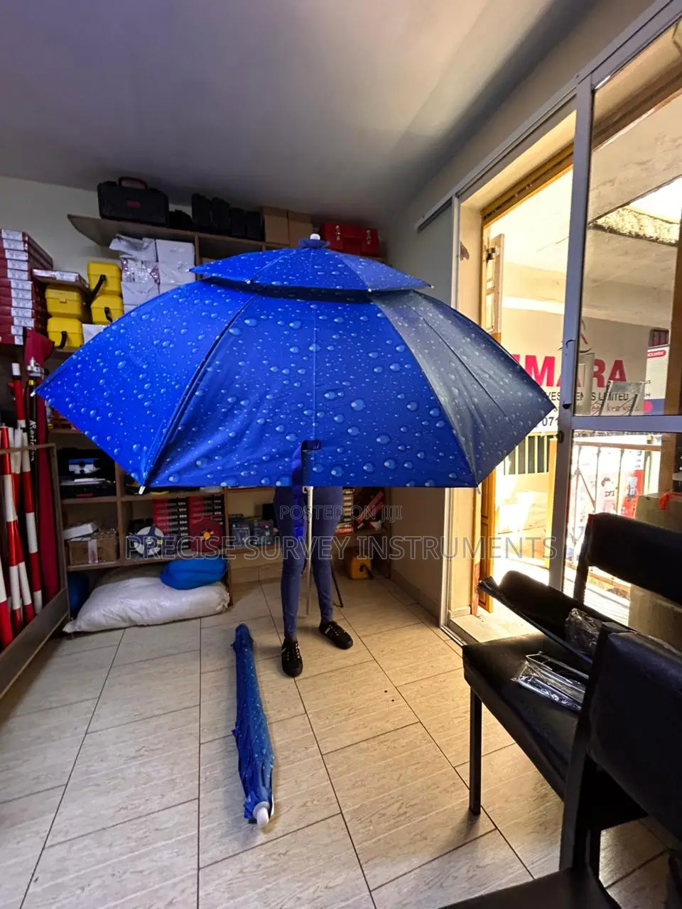 Tripod Mounted Survey Umbrella
