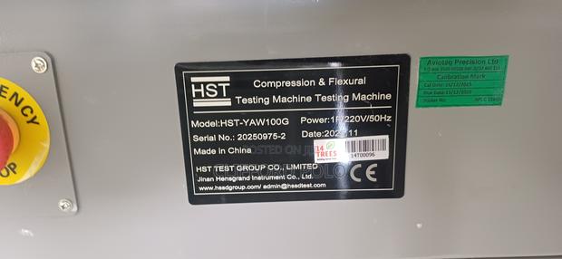 Cement Compression Flexural Testing Machine-Model HST-Yaw100d - main view