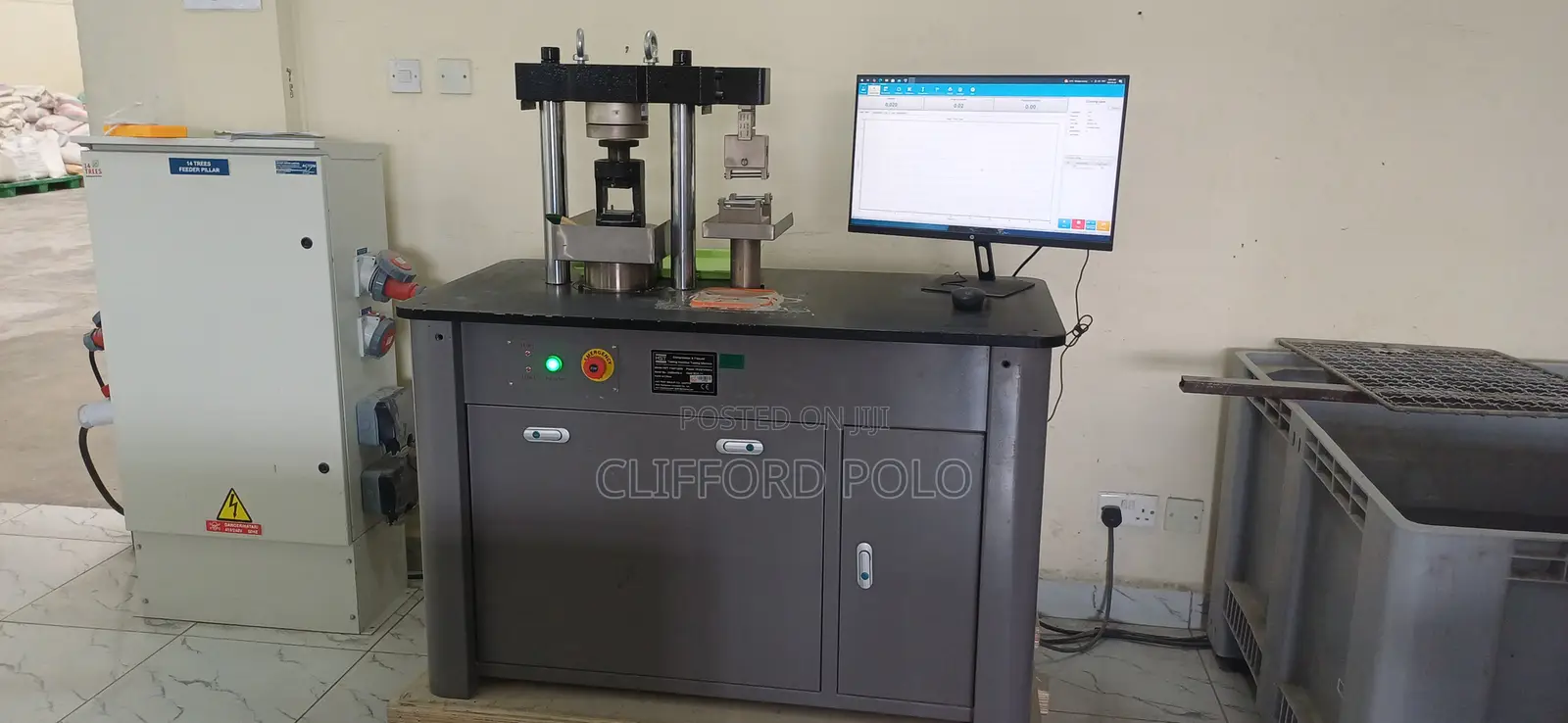 Cement Compression Flexural Testing Machine-Model HST-Yaw100d