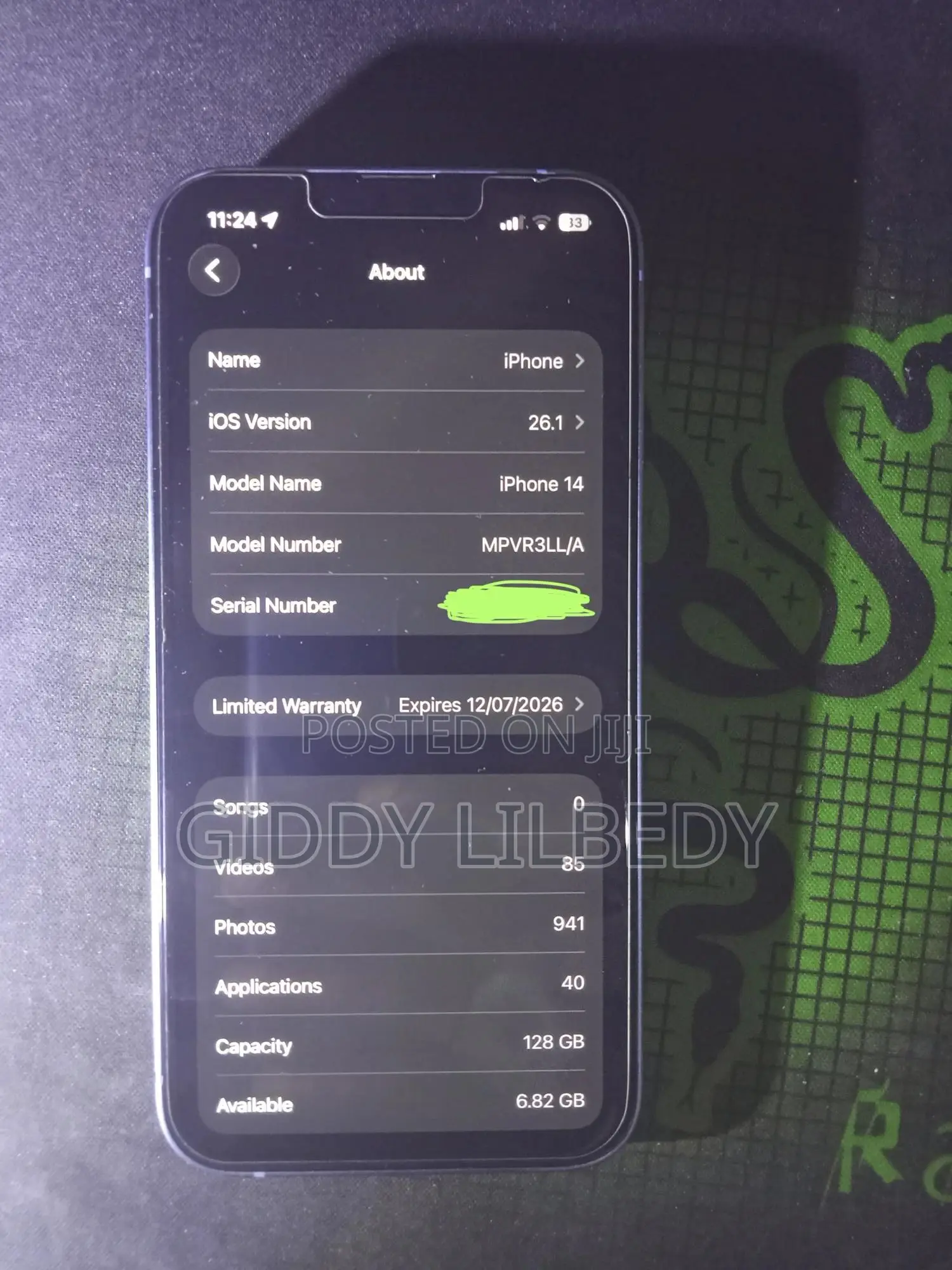 Apple iPhone 14 128 GB Blue