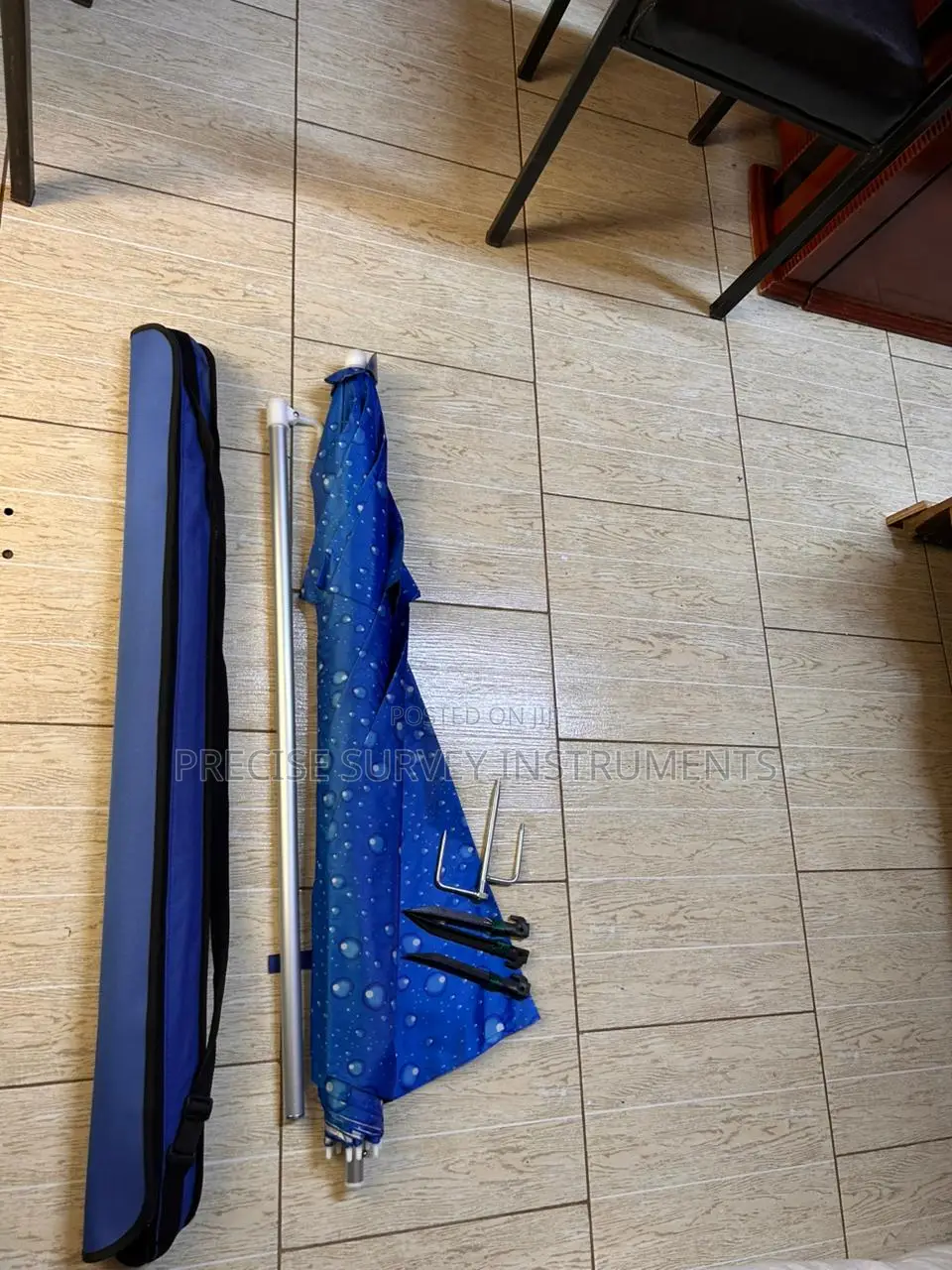 Compact Foldable Survey Umbrella