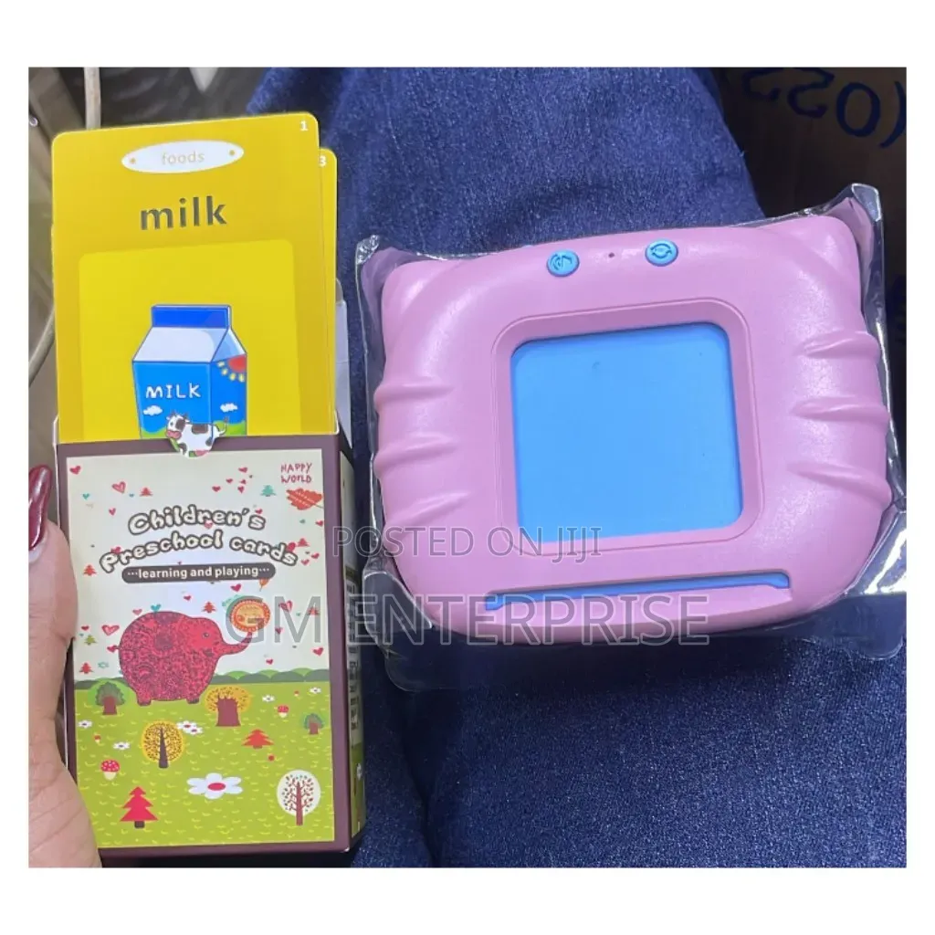 Educational Talking Flash Cards Learning English Machine