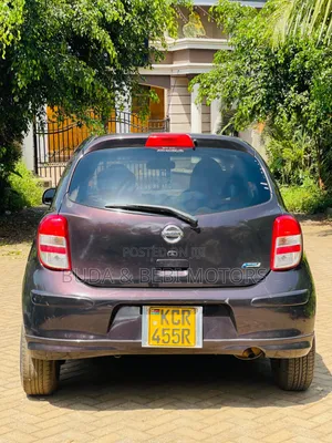 Nissan March 2013 Burgundy