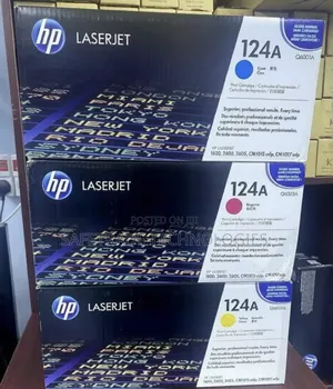 Original Hp Color Laserjet 2605 Toner Hp 124a Yield Up to 1,100 Pages