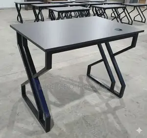 Office Double Metallic Working Table