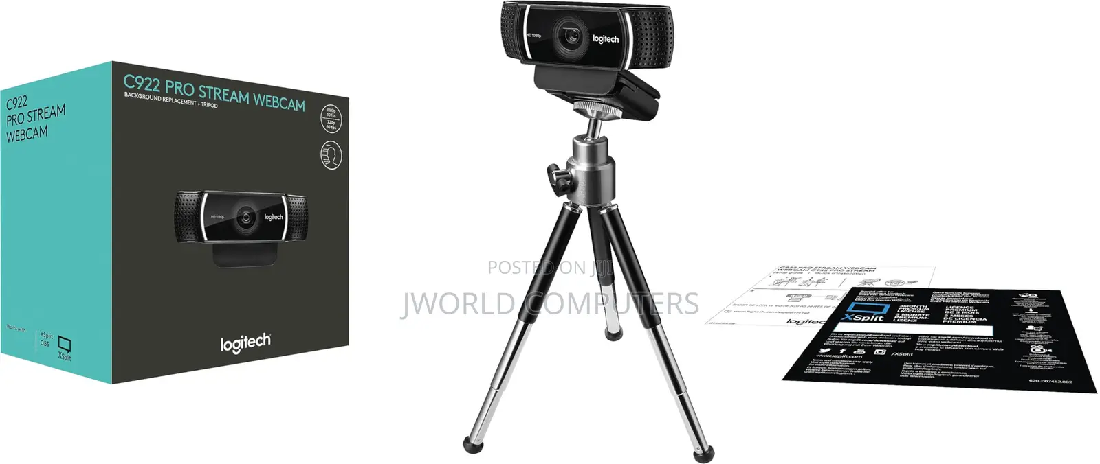 Logitech C922 Pro Hd Webcam