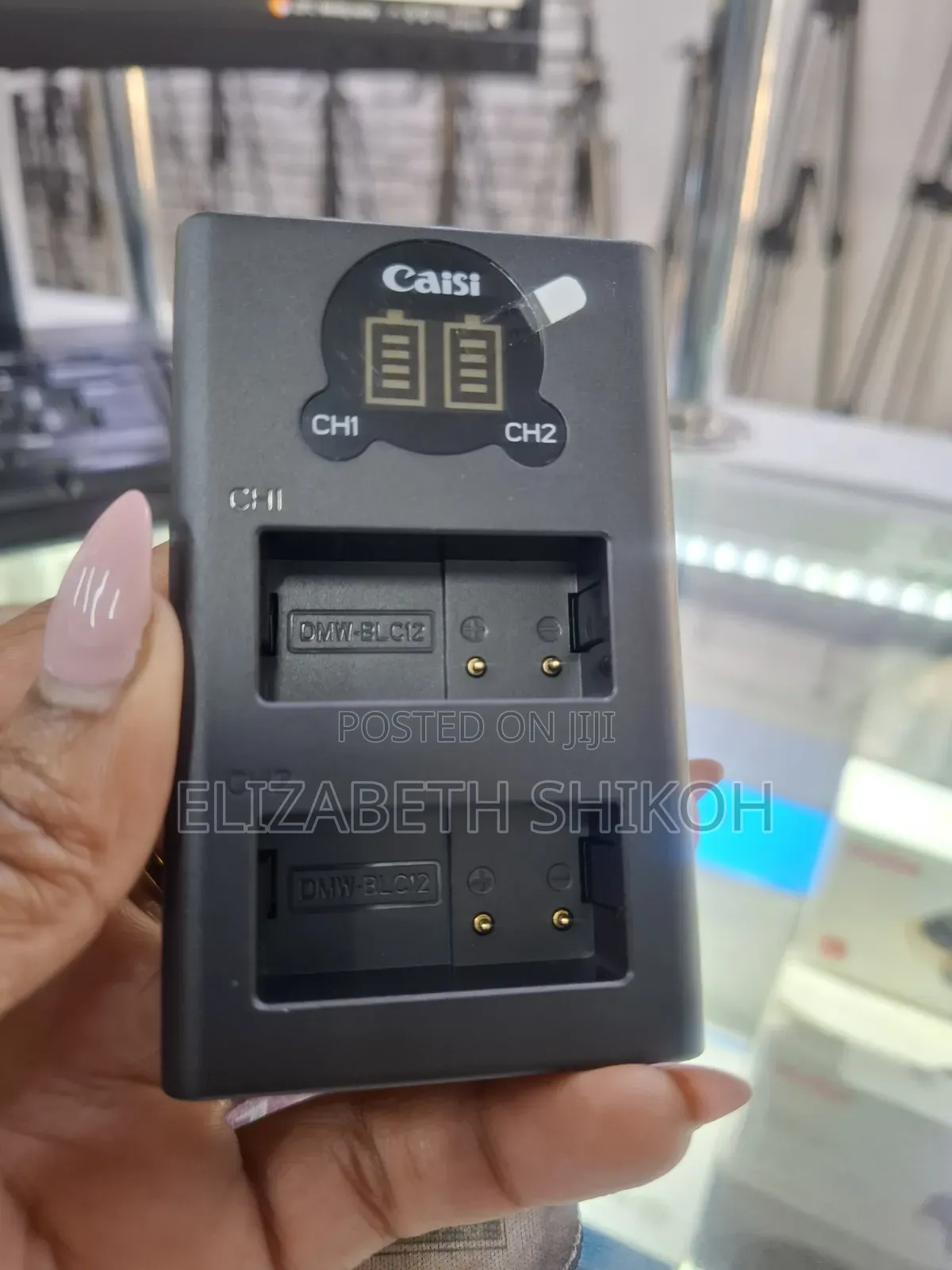 DMW-Blc12 Dual Charger for Lumix Camera Batteries