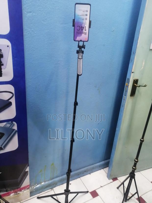 1.8mtrs Phone Tripod With Bluetooth - thumbnail 2