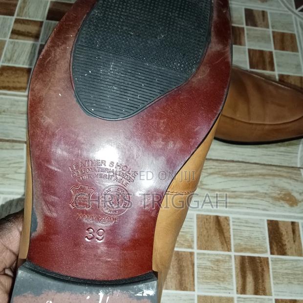 Official Zara Leather Shoes Size 39 - thumbnail 4
