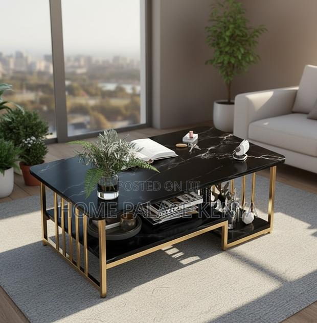 Household Table: Simple Coffee Table With Double Layer Design - thumbnail 14