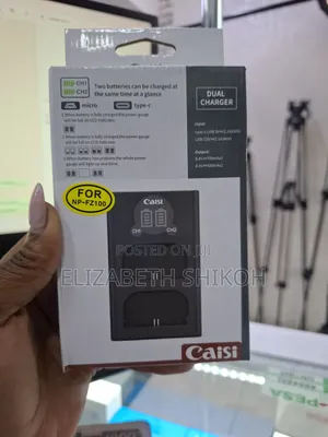 Caisi Dual Usb Charger for Sony Np-Fz100 Battery