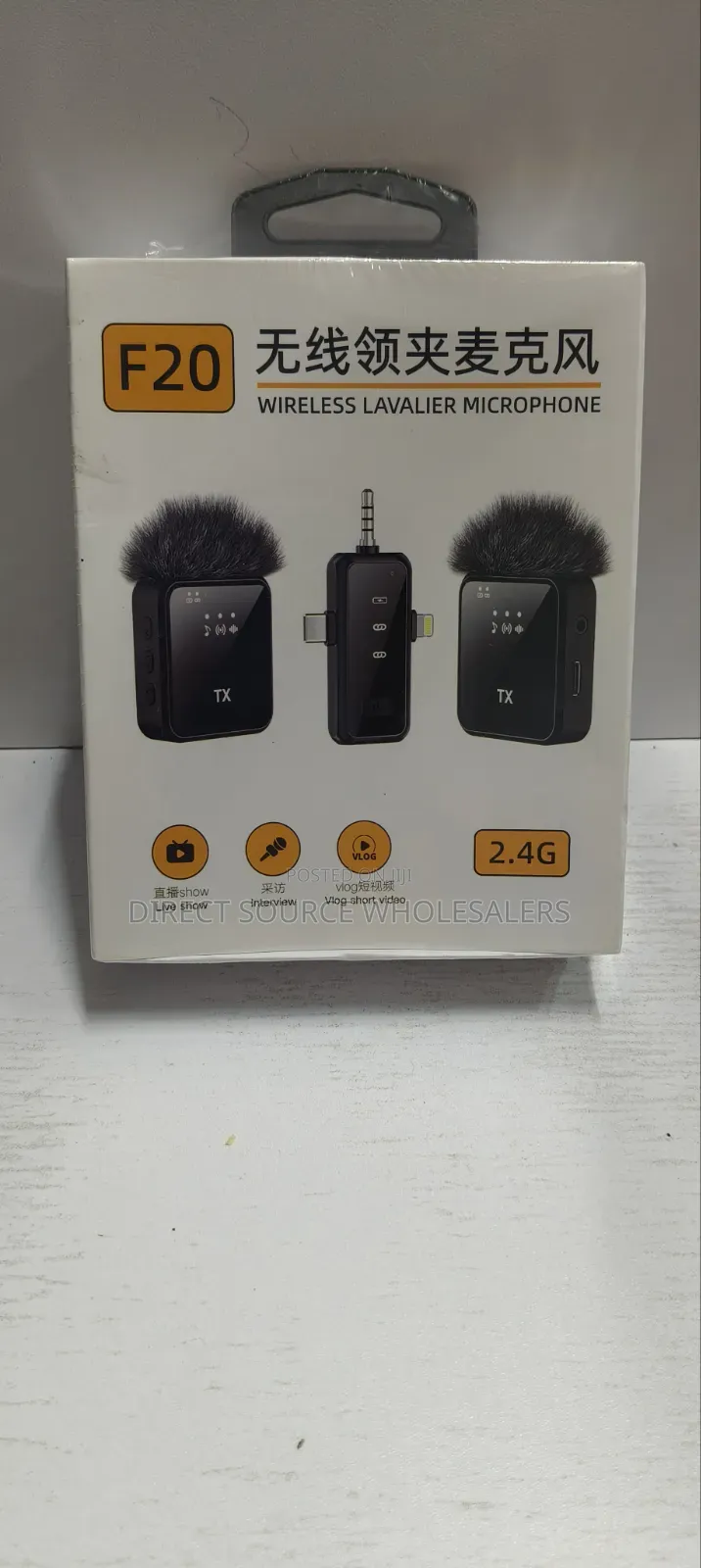 F11-2 Noise Cancelling Lavalier Microphone F11-2 Professional