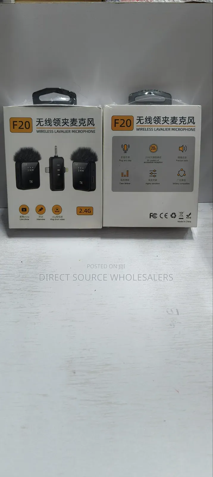 F11-2 Noise Cancelling Lavalier Microphone F11-2 Professional
