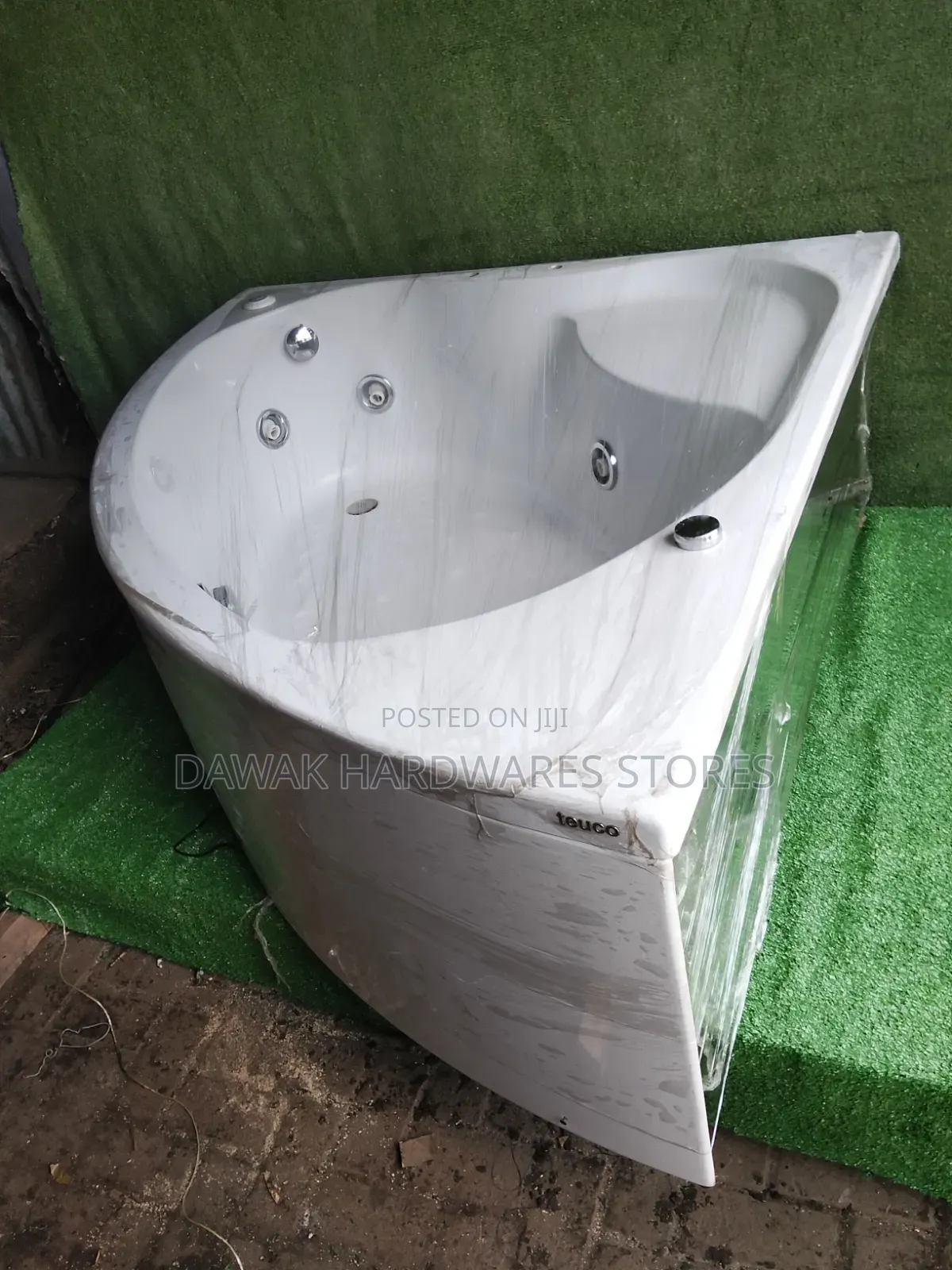 An Ultra Modern White Jacuzzi