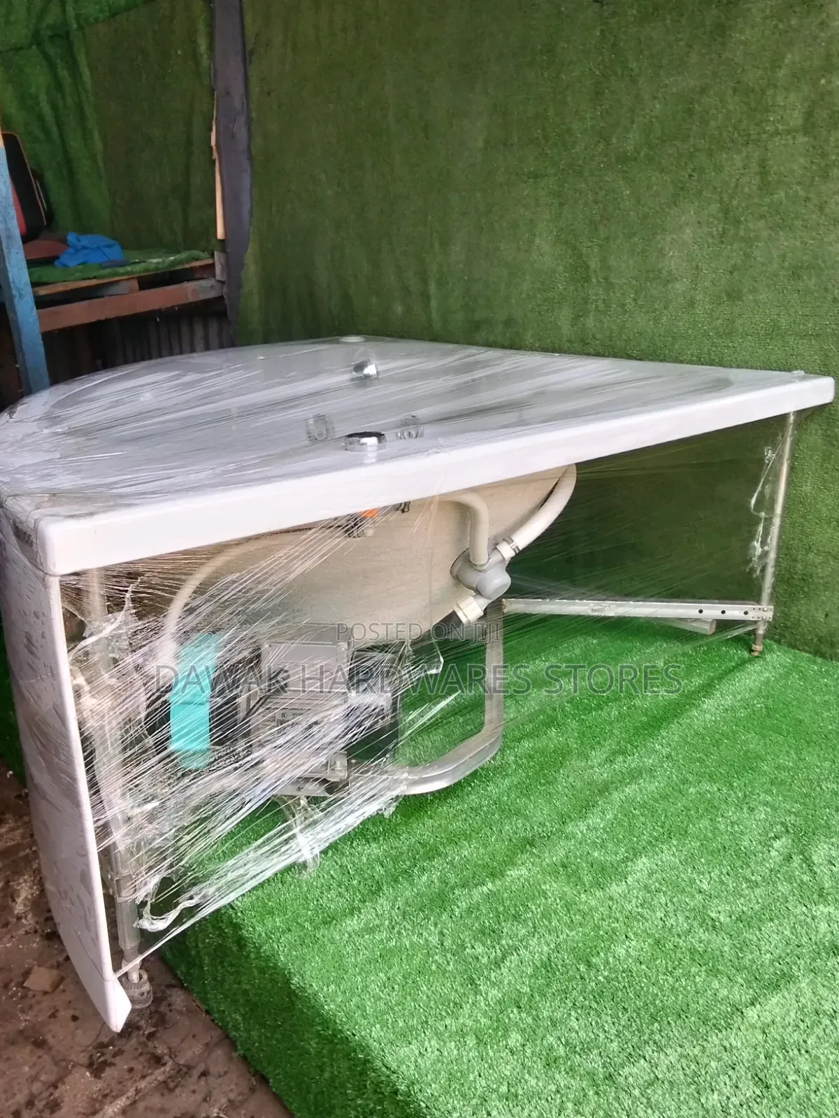 An Ultra Modern White Jacuzzi